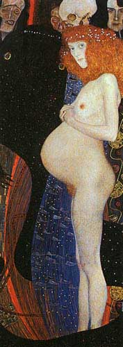 Oil Paintings Production:Klimt, Gustav(Austria): Hope I hspace=