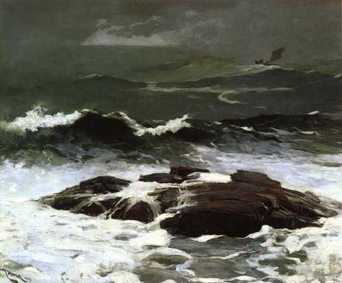 Painting Code#40131-Winslow Homer - Summer Squall