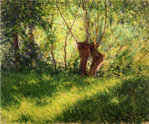 Painting Code#40385-John Leslie Breck - Willows