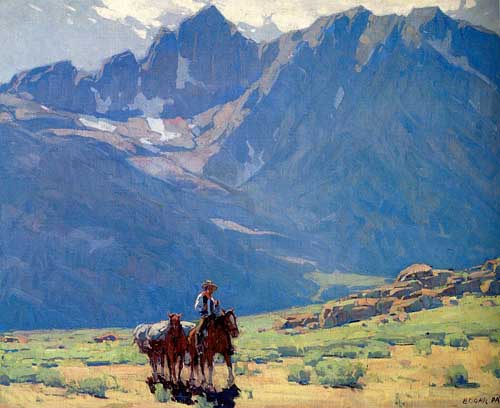 Painting Code#40894-Payne, Edgar Alwin(USA): Sierra Trail
