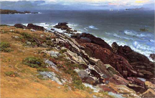 Painting Code#41158-John Joseph Enneking - Ogunquit, Maine