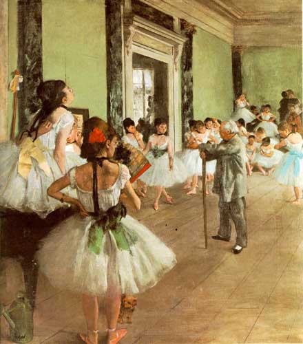 Painting Code#45126-Degas, Edgar: Dance Class