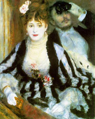 Painting Code#45203-Renoir, Pierre-Auguste: The Theater Box