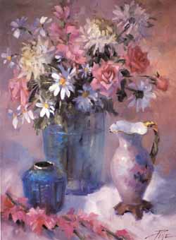 Painting Code#6175-Joyce Pike:Pretty Bouquet