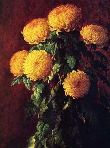 Painting Code#6444-John Ross Key - Chrysanthemus