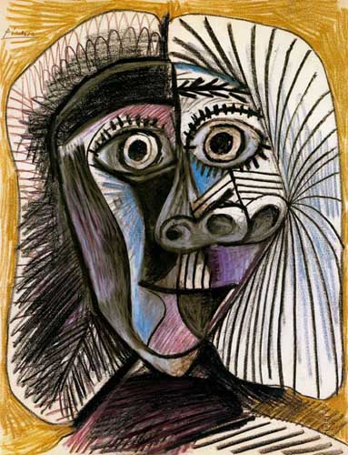 Oil Paintings Production:Picasso, Pablo - Cabeza hspace=