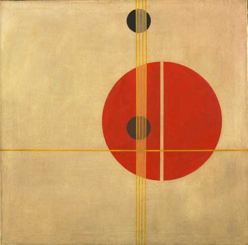 Painting Code#7224-Laszlo Moholy-Nagy - Suprematistic  