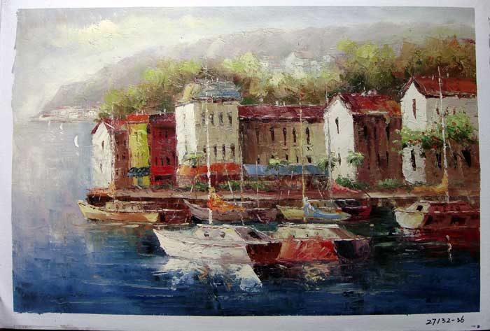 Painting Code#S127132-Impressionism Mediterranean Painting