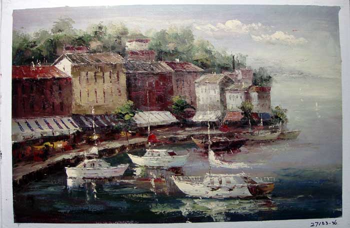 Painting Code#S127133-Impressionism Mediterranean Painting