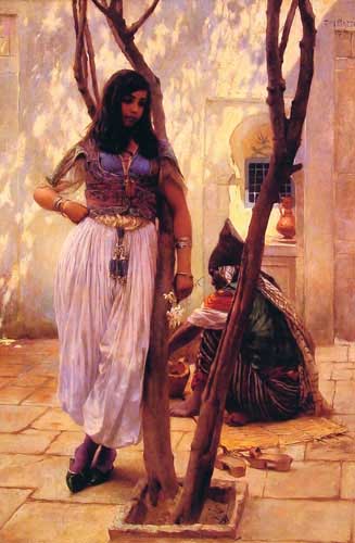 Painting Code#11005-Bredt, Ferdinand Max(Germany): Tunis
