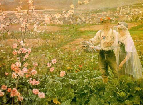 Painting Code#11042-Buland, Eugene: Innocent Wedding