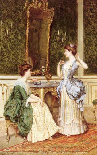 Painting Code#11156-Costa, Emmanuel(France): The Pearls