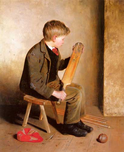 Painting Code#1116-Holliday, Edward: The End of the Season