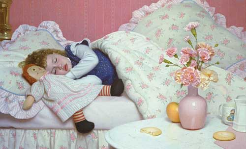 Painting Code#11347-Gjertson, Stephen(USA): Four O'Clock