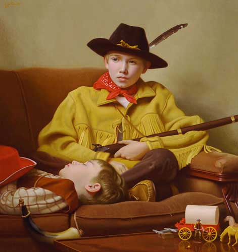 Painting Code#11360-Gjertson, Stephen(USA): Sentinels