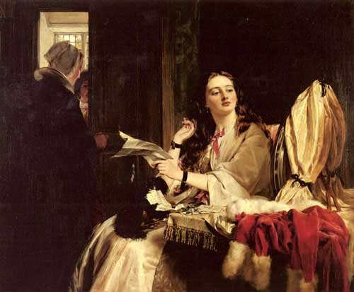 Painting Code#11378-Horsley, John Callcott: St. Valentines Day