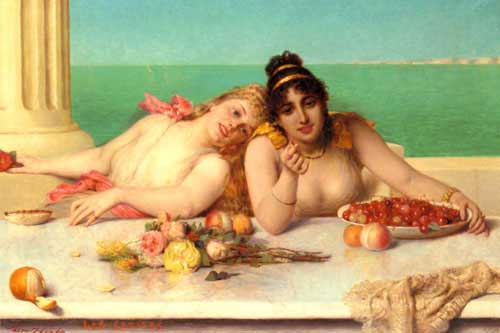 Painting Code#11390-Herbo, Leon(Belgium): Les Cerises