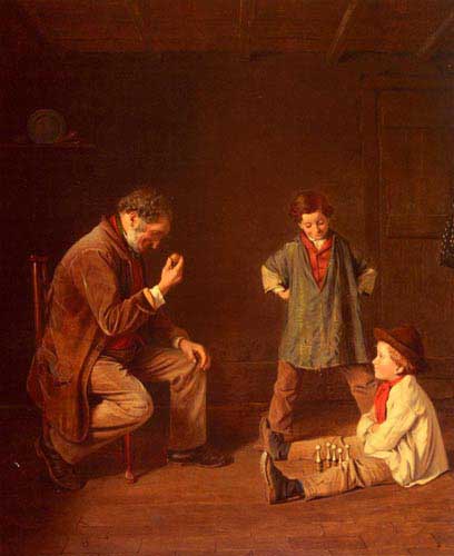 Painting Code#11394-Haynes, John William(USA): Taking Aim