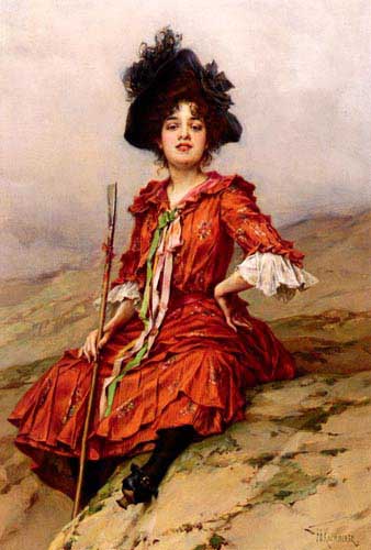 Painting Code#11416-Kaemmerer, Frederick Hendrik(Holland): By The Sea