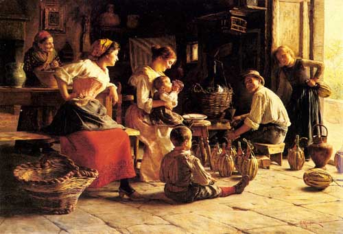 Painting Code#11618-Magni, Giuseppe(Italy): Testing the Vintage