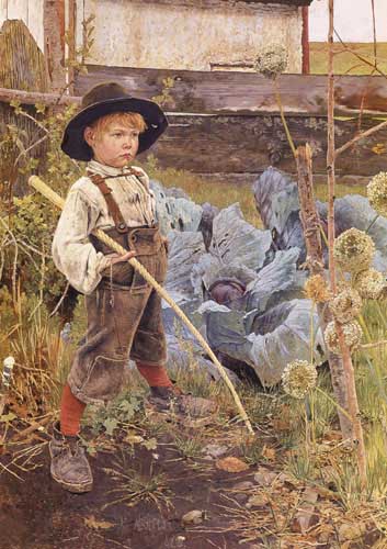 Painting Code#11630-Muhlfeld, Joseph Freiherr von Molitor(Germany): Master of all he surveys