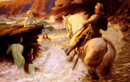 Painting Code#11914-Wheelwright, R.B.A, Rowland: The Enchanted Shore