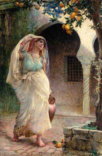 Painting Code#12098-Snowman, Isaac(UK): The Water Carrier