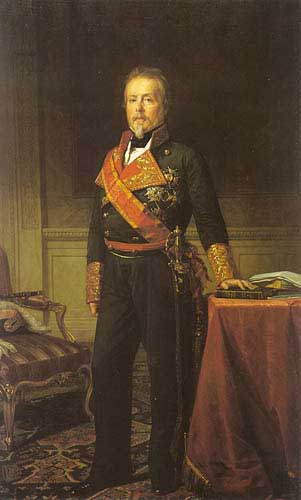 Painting Code#12104-Kuntz, Federico de Madrazo y (Spain): The General Duke of San Miguel