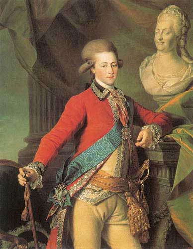 Painting Code#12128-Levitsky, Dmitry (Russia): Portrait of Alexander Lanskoy, Aide-de-camp to the Empress