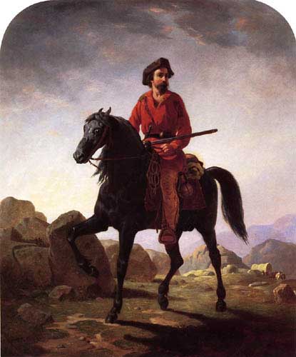 Painting Code#12399-William Tylee Ranney - Kit Carson