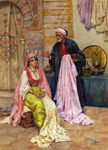 Painting Code#12400-Rosati, Giulio(Italy) - Choosing the Finest