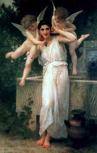 Painting Code#12612-Bouguereau, William - Youth