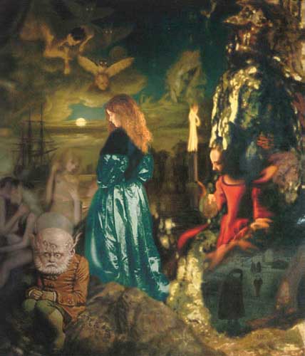 Painting Code#1472-Estremadoyro, Luis Jose(Peru): Luis Jose Estremadoyro Noelle