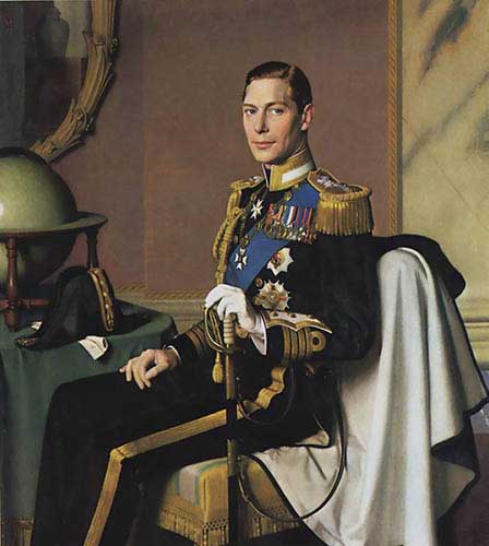 Painting Code#1558-Frampton, Meredith(England): King George VI as Duke of York 