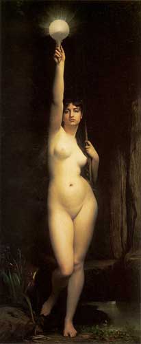 Painting Code#1616-Lefebvre, Jules Joseph(France): Truth