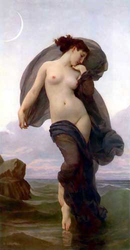 Painting Code#1617-Bouguereau, William(France): Twilight
