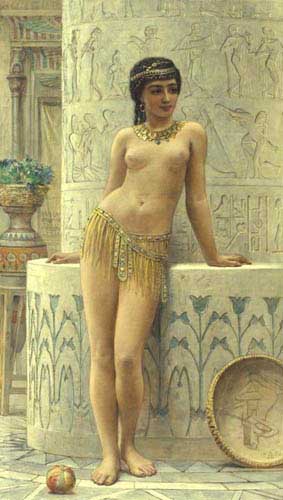 Painting Code#1653-Long, Edwin Longsden(England): The Eastern Favourite