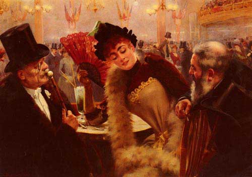 Painting Code#1984-Brouillet, Pierre Andre(France): Independence Day