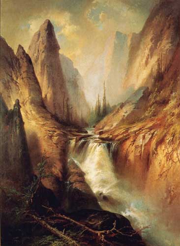 Painting Code#20192-George Frederick Bensell - Curescanti Needle, Colorado