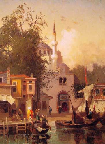 Painting Code#2317-Brest, Fabius Germain(France): Constantinople