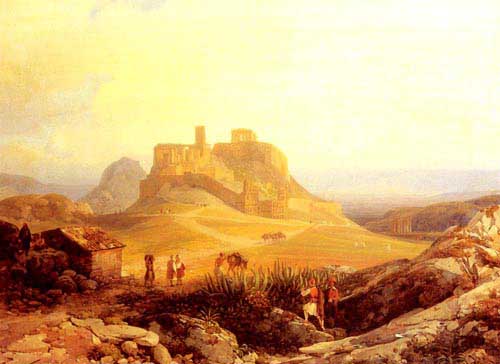 Painting Code#2357-Ender, Thomas(Austria): The Acropolis, Athens