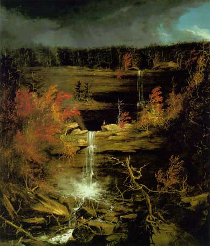 Painting Code#2412-Cole,Thomas(USA): Falls of Kaaterskill
