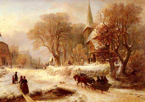 Painting Code#2623-Kauffmann, Hermann(Germany): Die Hammer Kirche