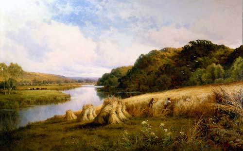 Painting Code#2664-Henry Parker - Harvesting