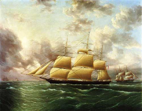 Painting Code#2822-James E. Buttersworth - The Witchcraft