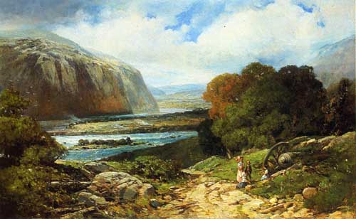 Painting Code#2911-Andrew W. Melrose - Near Harper's Ferry