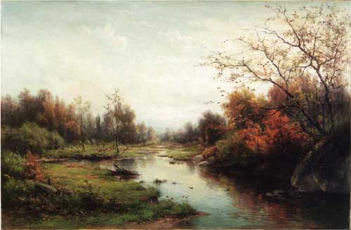 Painting Code#2985-Hendrik-Dirk Kruseman van Elten - Spring Brook