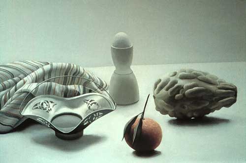 Painting Code#3122-Olga Antonova: Still Life with Tangerine