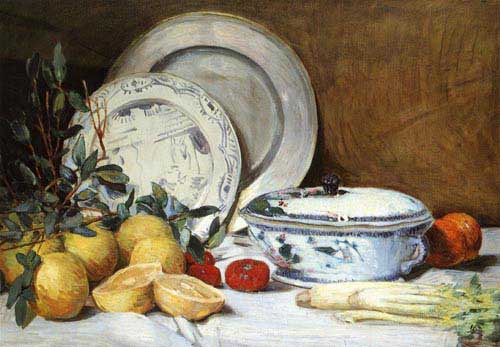 Painting Code#3157-Julian Alden Weir - Still Life