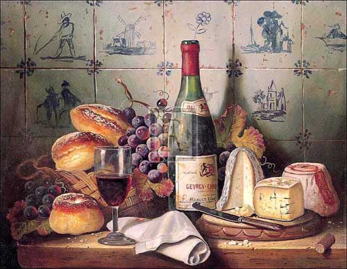 Painting Code#3173-Fine Meal